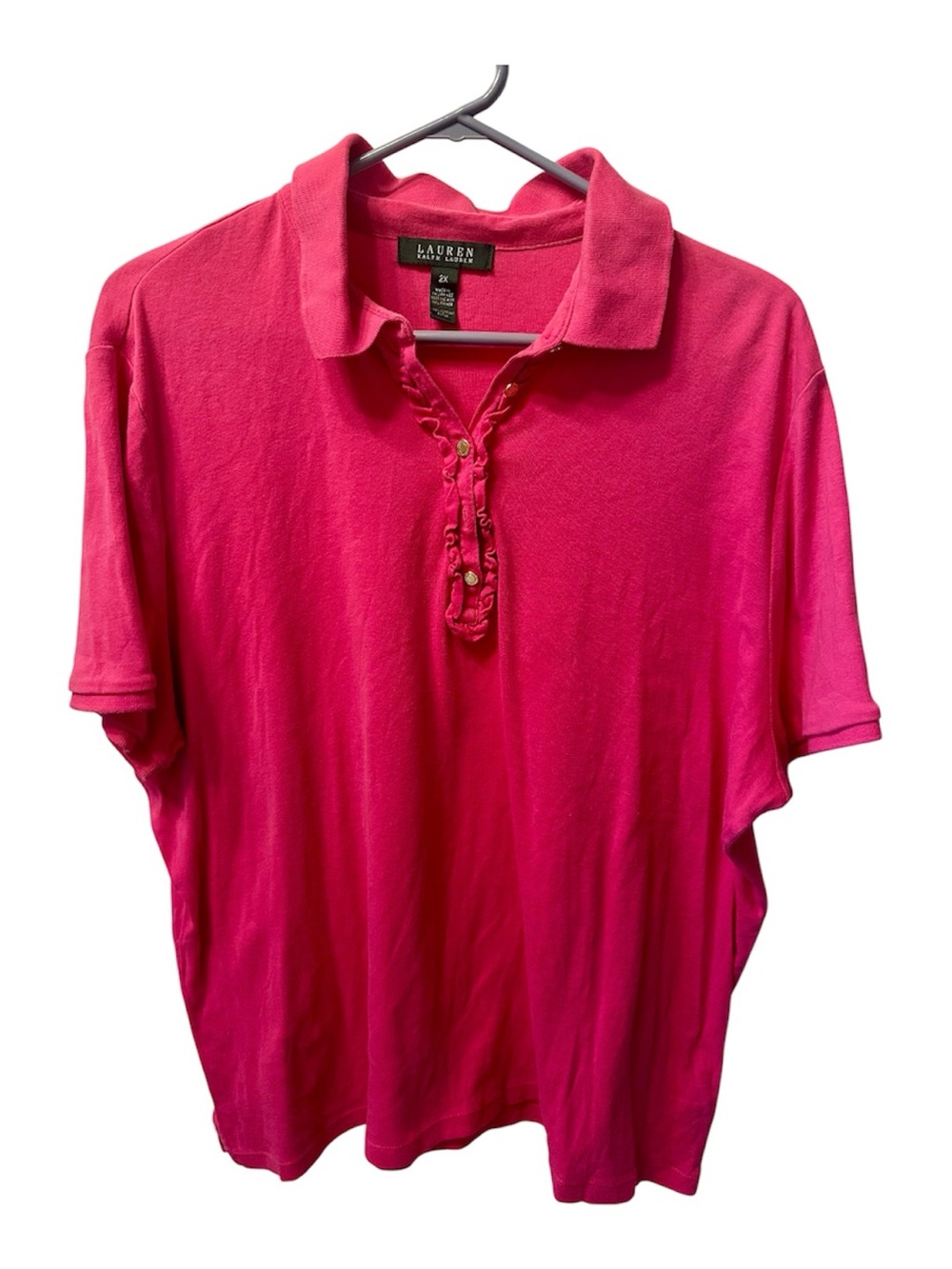 Ralph Lauren Hot Pink Polo Shirt